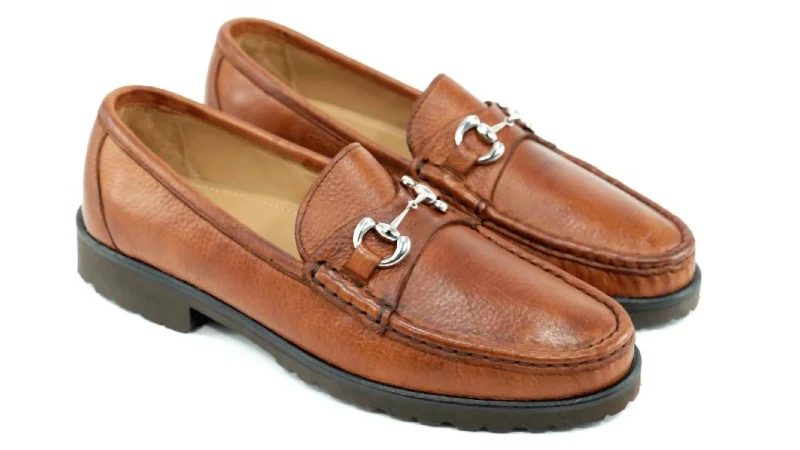 Men's loafers with a leather lining for comfortWalker Ii Shoe In Tan Deer