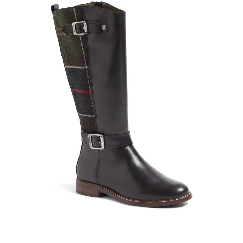 Men's casual shoes with a padded heel for comfortWren Leather Knee High Boots - BARBR36513