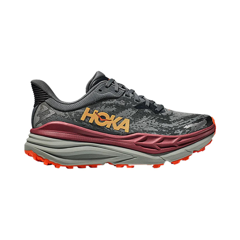 Trail - running men's shoes with a rugged outsoleMen's Hoka Stinson ATR 7 (Castlerock/Cabernet)