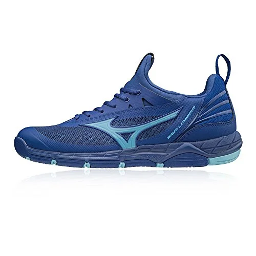 Men's running shoes with a padded heel collarMizuno Herren Wave Luminous Sneakers, Mehrfarbig (Sodaliteblue/Airblue 001), 45 EU