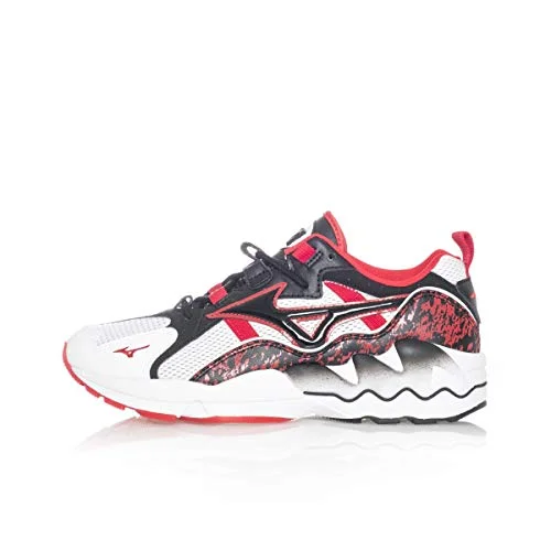 Men's running shoes with a brightly colored designMizuno Unisex Wave Rider 1