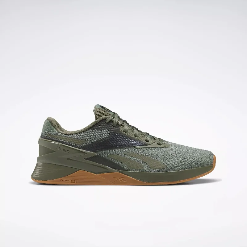 hunter green / reebok lee 3 / core black