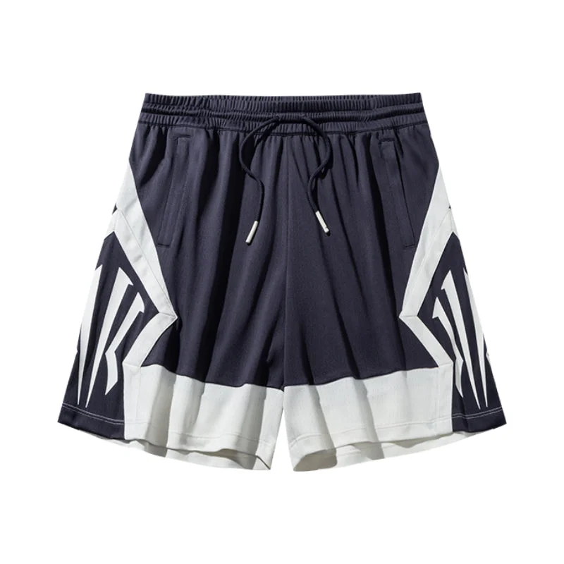 Men's sneakers with a contrast color soleANTA KAI Knit Game Shorts