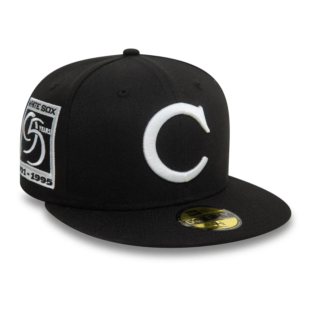 Men's sneakers with a chunky sole for a trendy lookNEW ERA Chicago White Sox MLB Cooperstown Patch Black 59FIFTY Fitted Cap