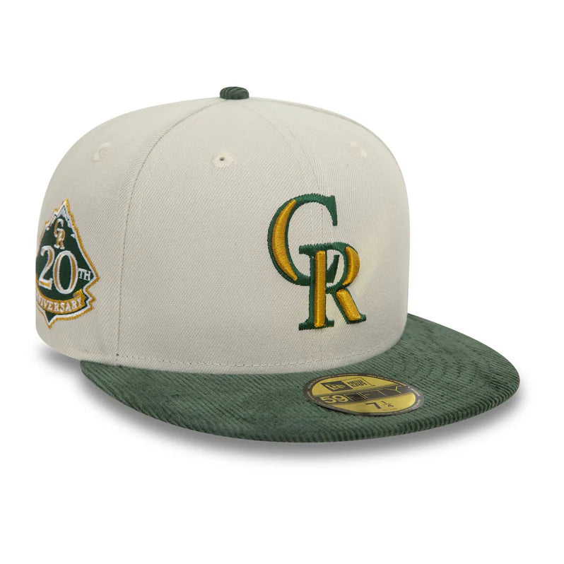 Men's sneakers with a high - energy return midsoleNEW ERA Colorado Rockies Authentic On Field green beige 59FIFTY Fitted Cap