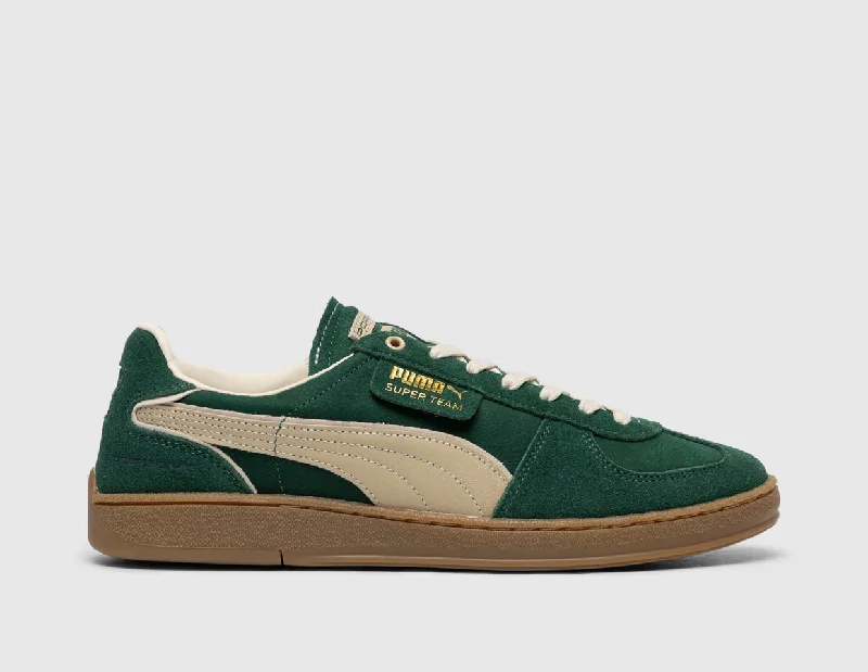 Men's sneakers with a perforated leather upper for ventilationPuma x Porsche Super Team / Green - size? exclusive