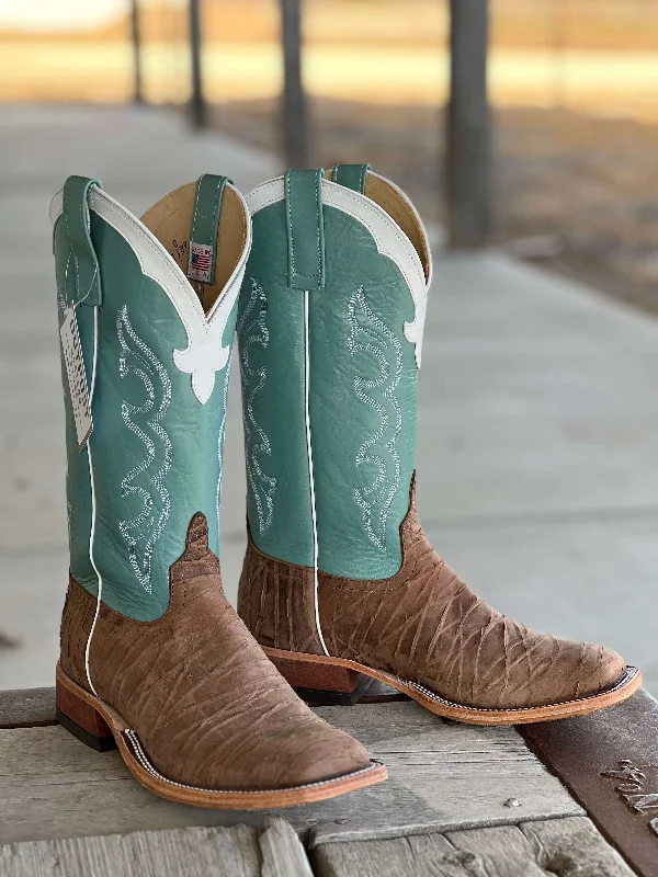 Vintage - style men's cowboy boots with a square toeAnderson Bean | Dirty Sasquatch Boot