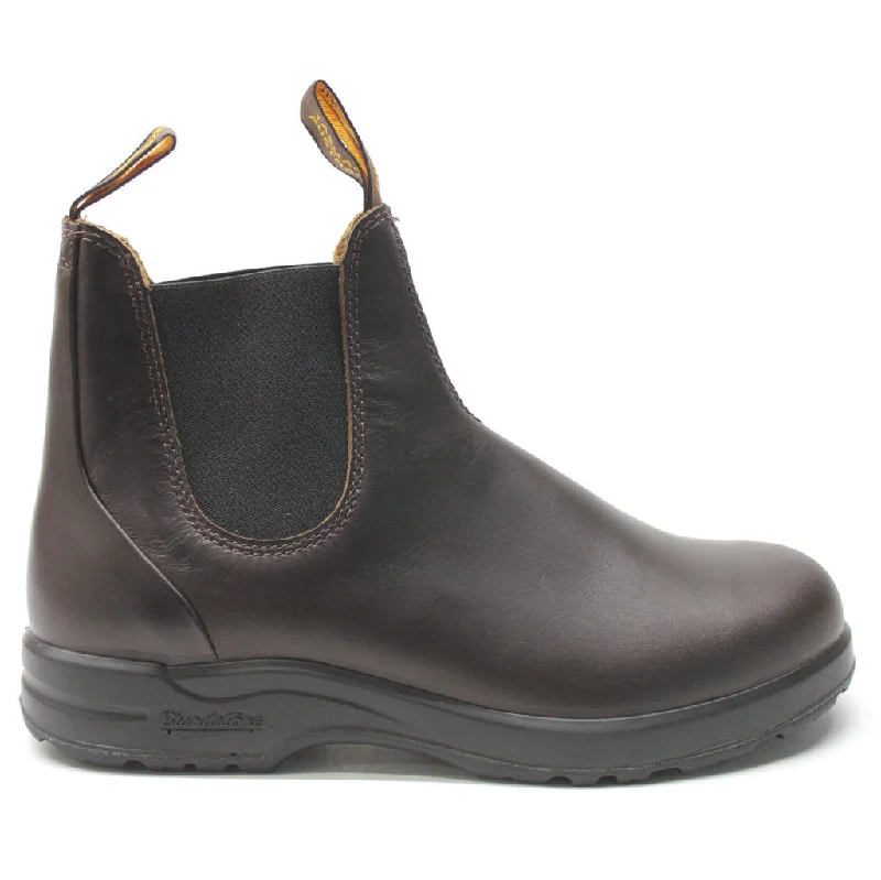 Men's adjustable - fit ankle boots with laces or straps2057 Water-Resistant Leather Unisex Chelsea Boots