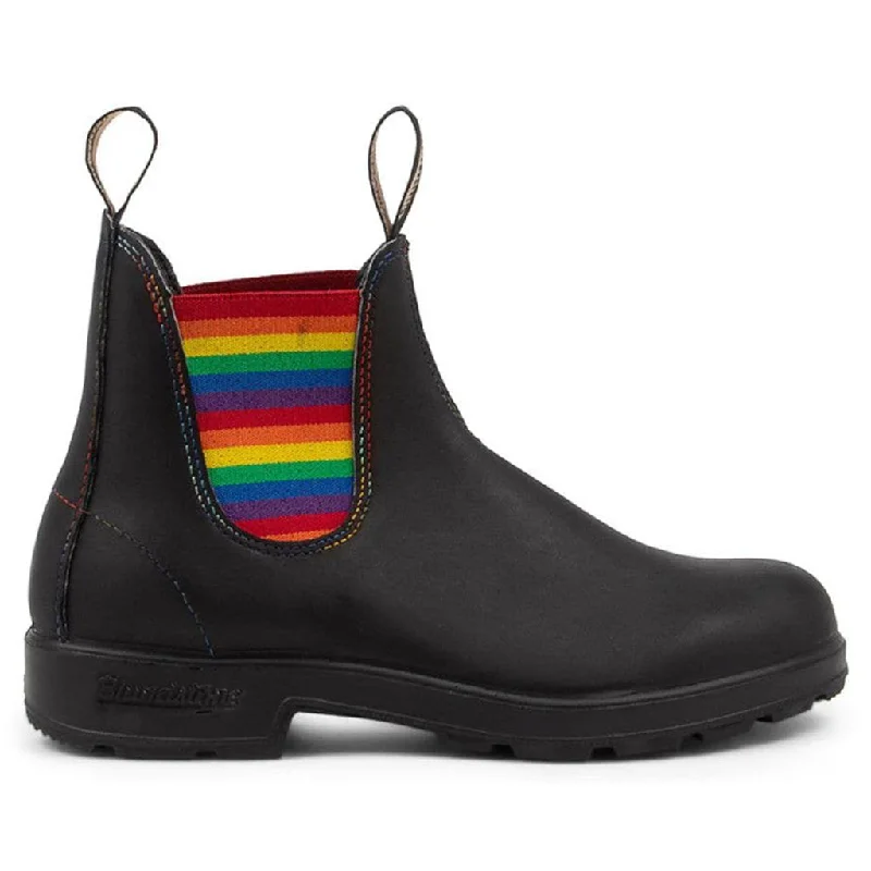 Men's wool - lined ankle boots for cold - weather comfort2105 Water-Resistant Leather Unisex Chelsea Boots