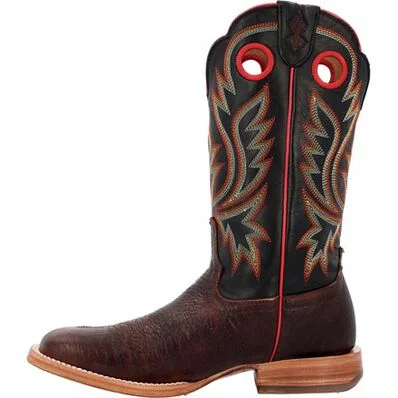 Alligator - print men's cowboy boots for a bold lookDurango PRCA Collection Shrunken Bullhide Western Boot