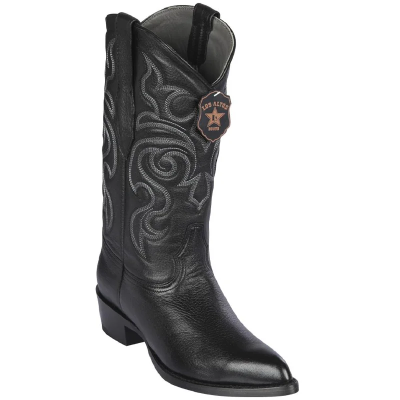 Men's cowboy boots with a scalloped edgeElk Cowboy Boots