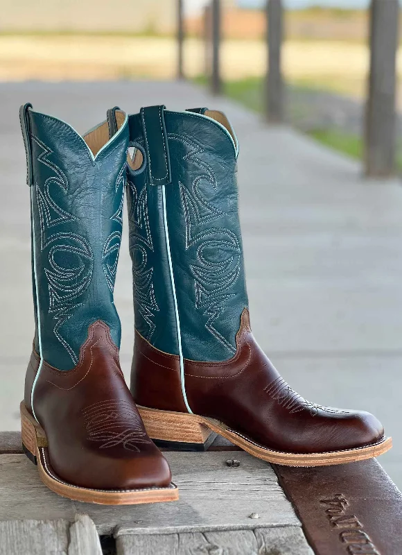 Men's cowboy boots with a heel guardOlathe Boot Co.  | Chocolate Horsebutt Boot