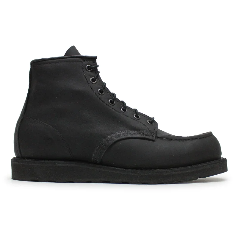 Men's patent leather ankle boots for a shiny and formal lookClassic Moc 8074 Leather Men's Ankle Boots