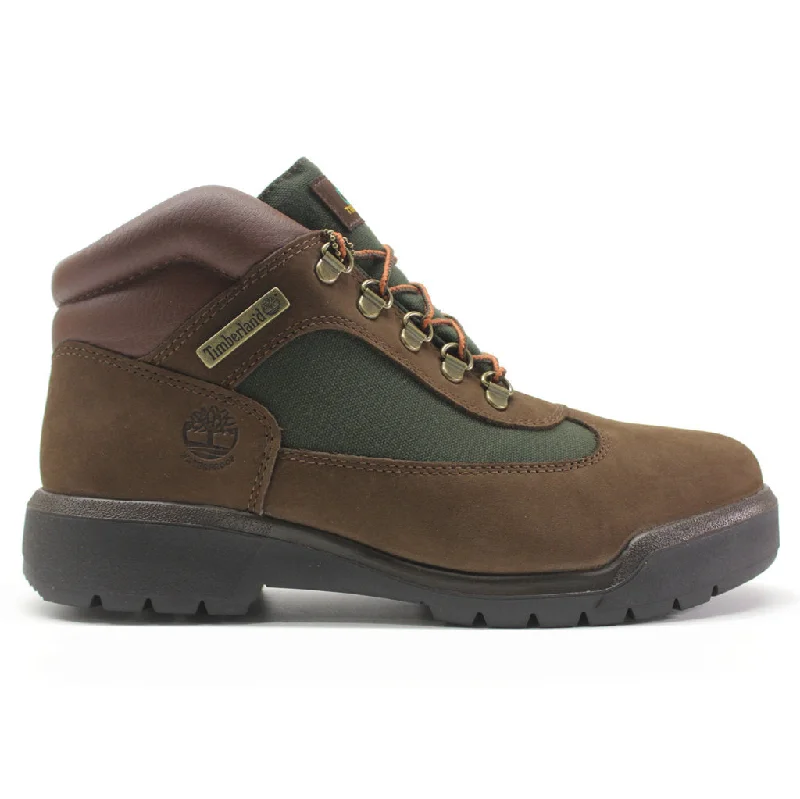 Men's wool - lined ankle boots for cold - weather comfortField Waterproof Nubuck Men's Ankle Hiking Boots