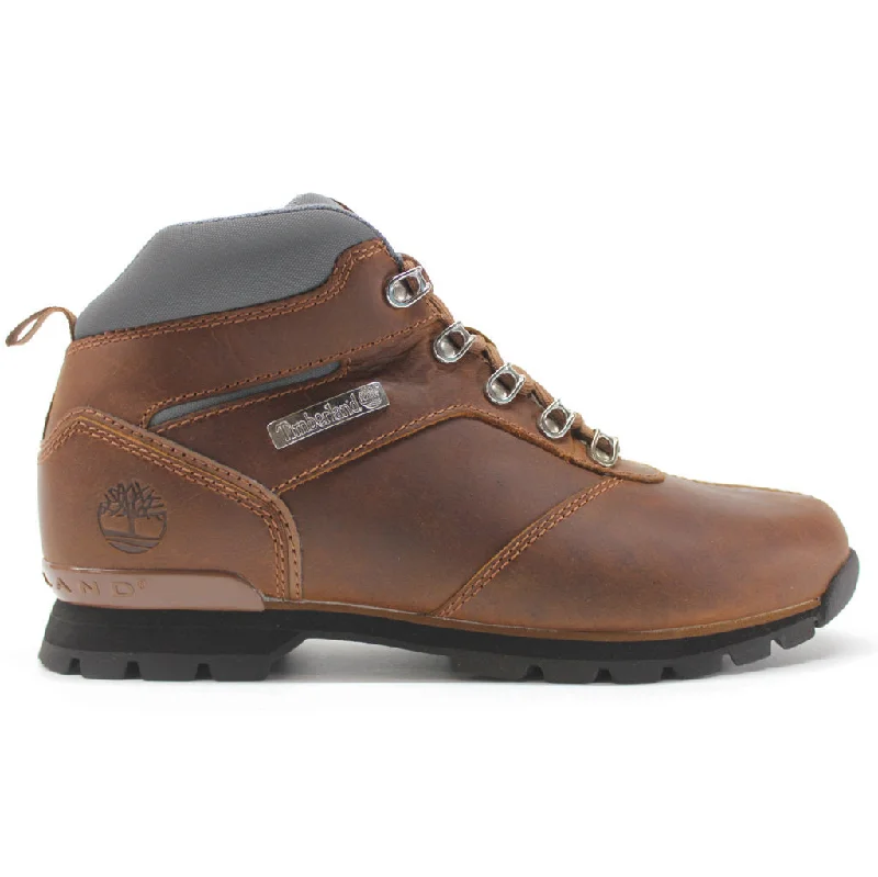 Men's lace - up ankle boots with a traditional designSplitrock Mid Hiker Leather Men's Ankle Hiking Boots