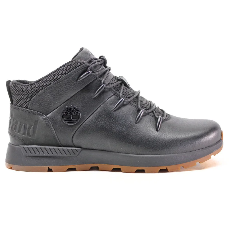 Men's odor - resistant ankle boots with a special liningSprint Trekker Mid Leather Men's Ankle Trekking Boots