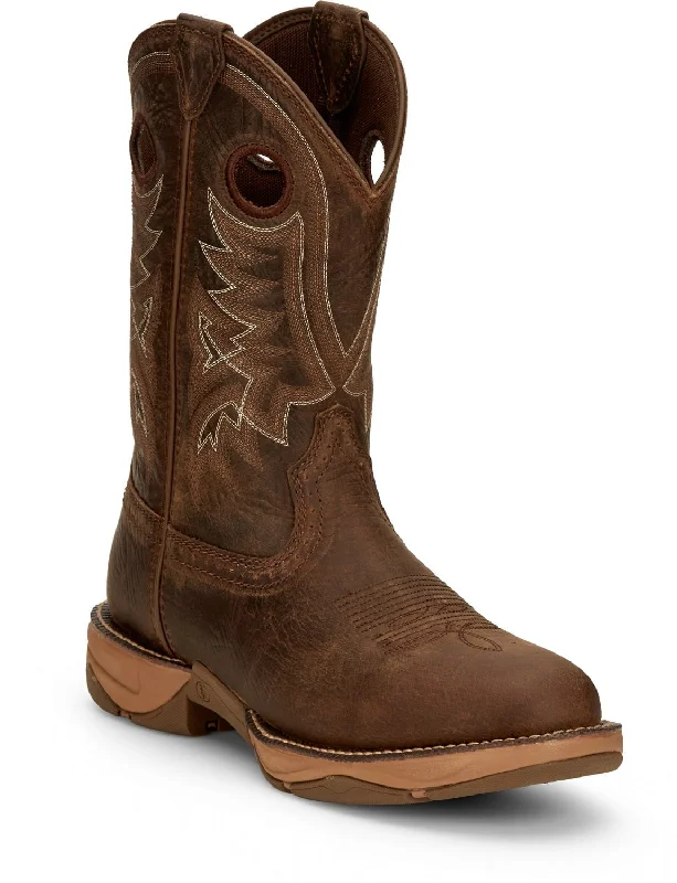 Men's cowboy boots with a suede shaftTony Lama 11in Water Buffalo Mens Tumbleweed River Leather Cowboy Boots