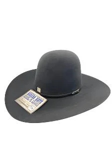 Men's western boots with a rubber sole for traction on various surfacesBiggar 10x Waggoner Gunmetal Felt Hat