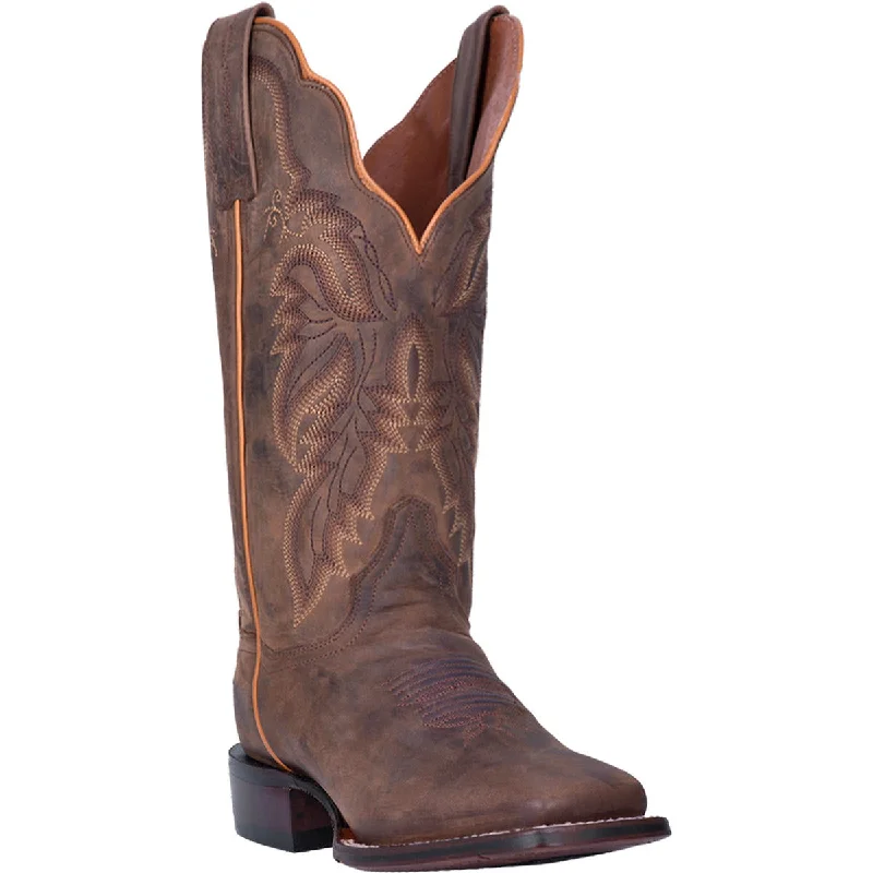 Men's western boots with a high - quality leather upper and a suede liningDP4572 Alexy