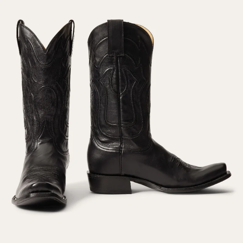 Men's western boots with a decorative concho belt and buckleGarrett Boots