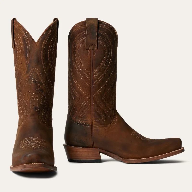 Alligator - embossed men's western boots for a bold statementMossman Boot