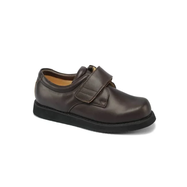 Men's casual shoes with a low - profile designMt. Emey 502 Brown - Men's Extra-depth Dress/Casual Shoes