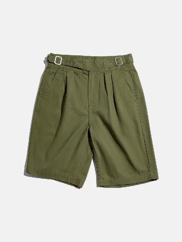 Men's formal shoes with a lace - up closureGurkha Shorts