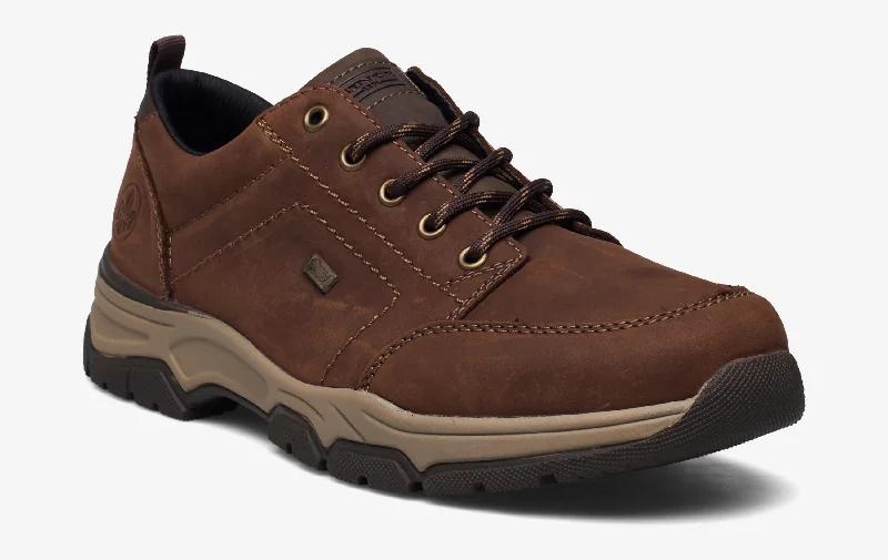 Men's casual shoes with a logo patch on the tongueRieker 11222-22