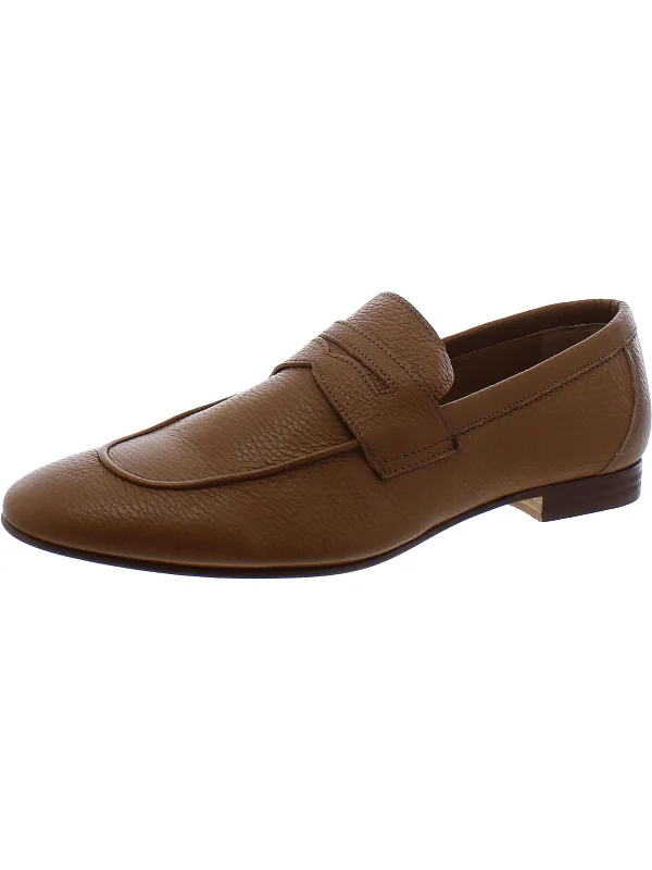 Men's formal shoes with a leather lining for breathabilityTender Mens Leather Penny Loafers