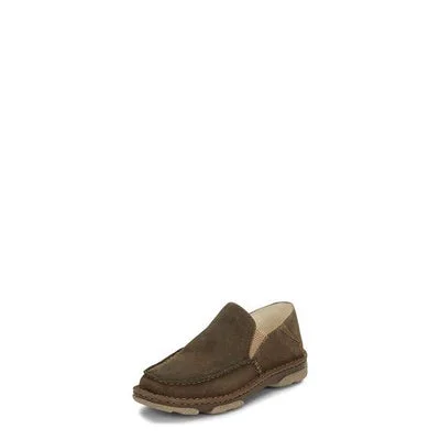 Men's casual shoes with a metallic trimTony Lama Men's Marmota Glasgow Sueded casual shoes