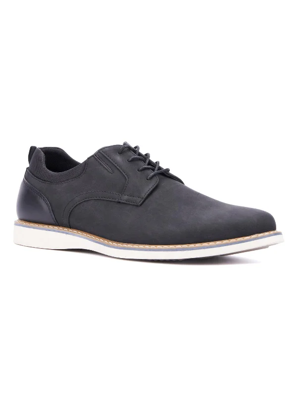 Men's formal shoes with a narrow toe boxVERTIGO Mens Textile Dressy Oxfords